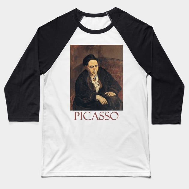 Portrait of Gertrude Stein by Pablo Picasso Baseball T-Shirt by Naves